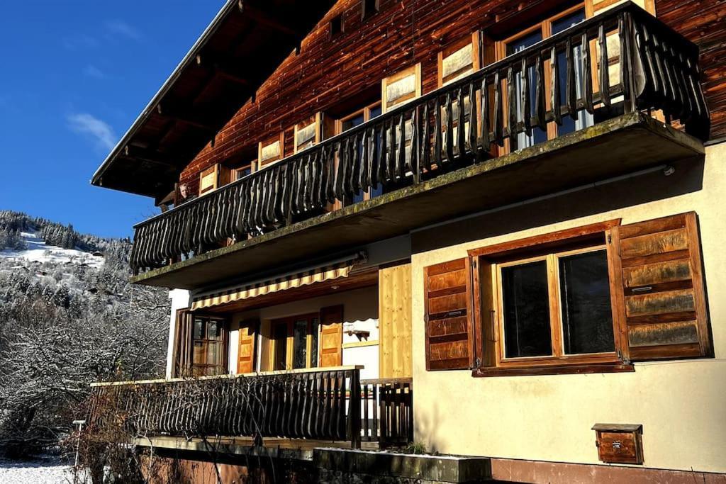Appartement Dans Chalet - 75 M2 - 4 A 6 Personnes Saint-Gervais-les-Bains Extérieur photo